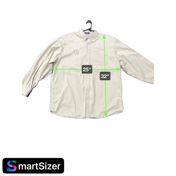 Cutter & Buck Mens Tan Button-Up Shirt Cotton Sz XL - Picture 8 of 8